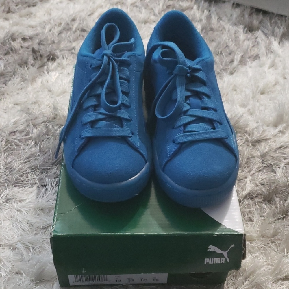 Kids Puma Suede Iced